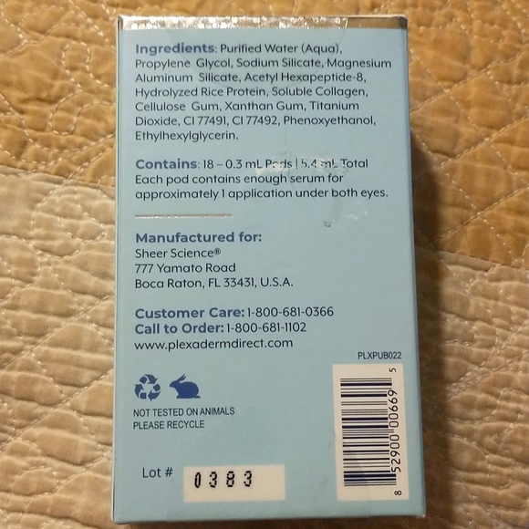 Plexaderm Rapid Reduction Serum Plex-Perfect Daily Moisturizer Oil-free Cream - Picture 14 of 14